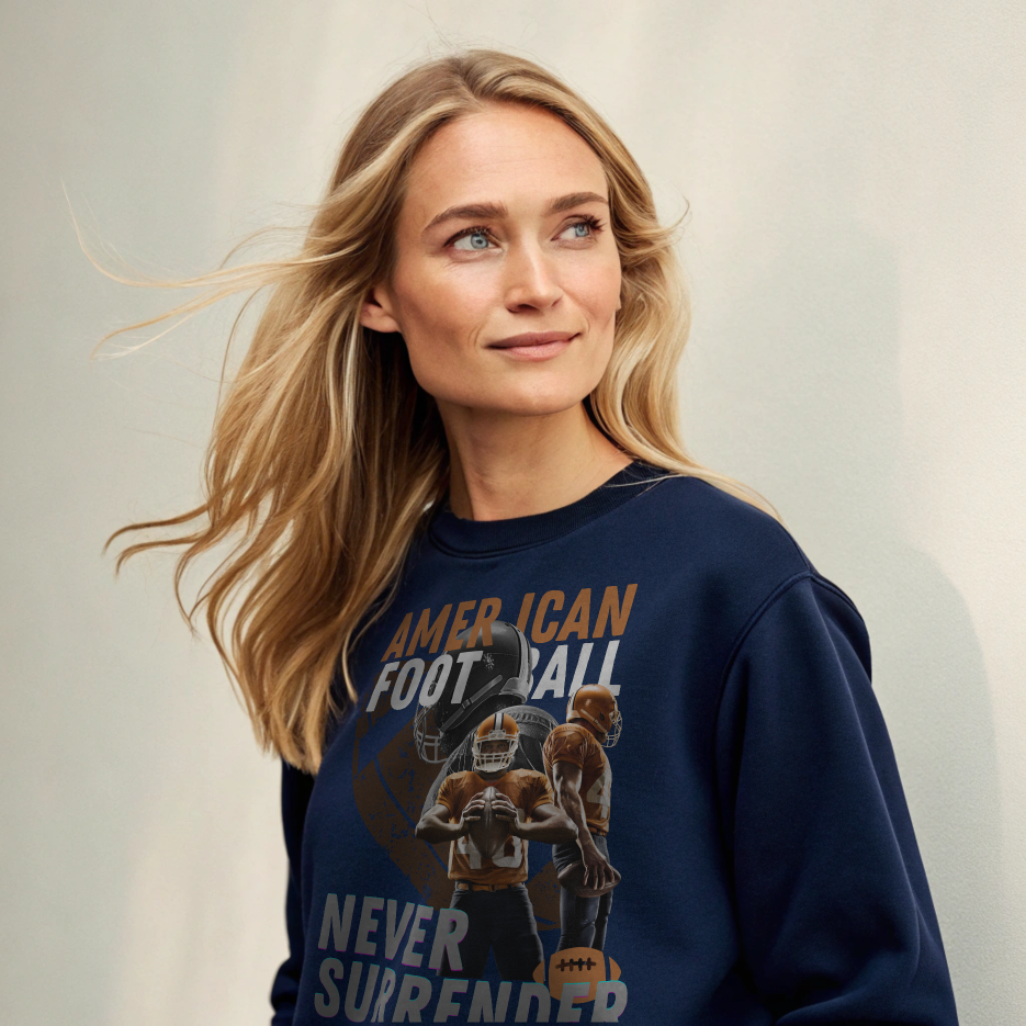 🔥 Bold Meets Luxe – Unisex Sweatshirt Redefined.